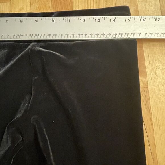J Crew Pants Velour Stretch Skinny‎ Leggings Womens M - Picture 5 of 8